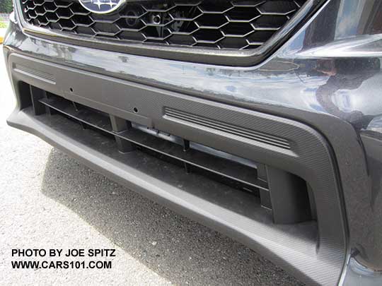 2018 Subaru WRX new for 2018 front bumper fascia air intake outside trim