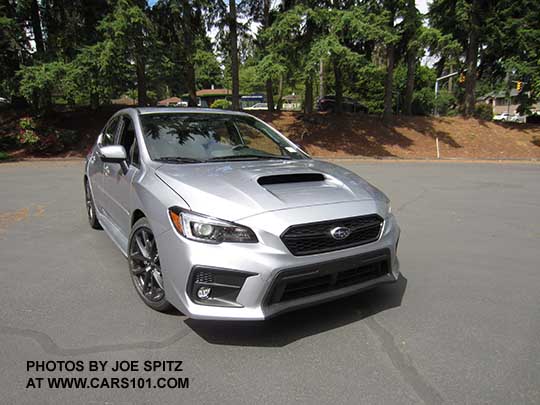 2018 Subaru WRX Limited, ice silver