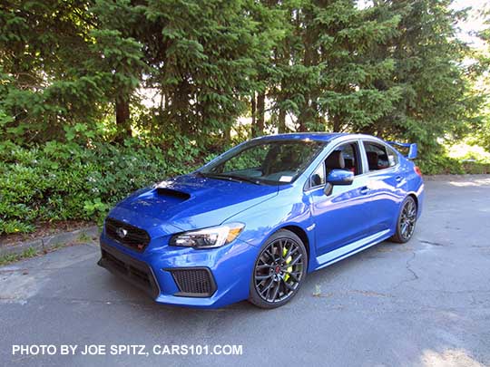 2018 WR Blue Subaru WRX STI Limited