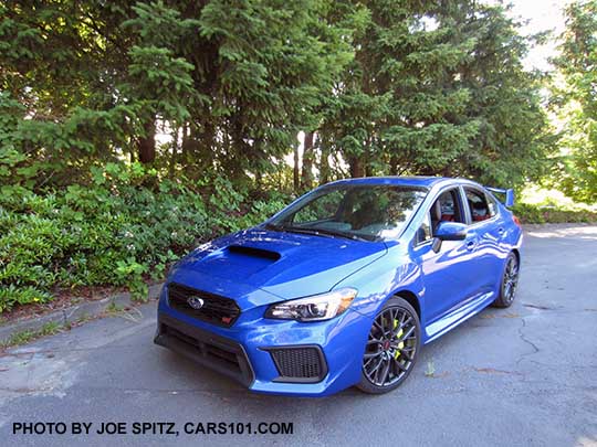 2018 WR Blue Subaru WRX STI Limited