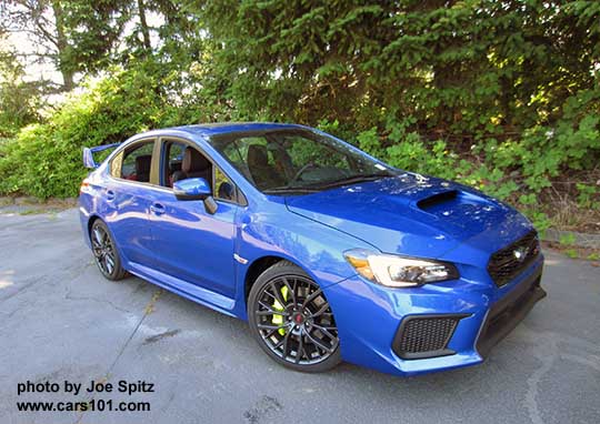 2018 WR Blue Subaru WRX STI Limited