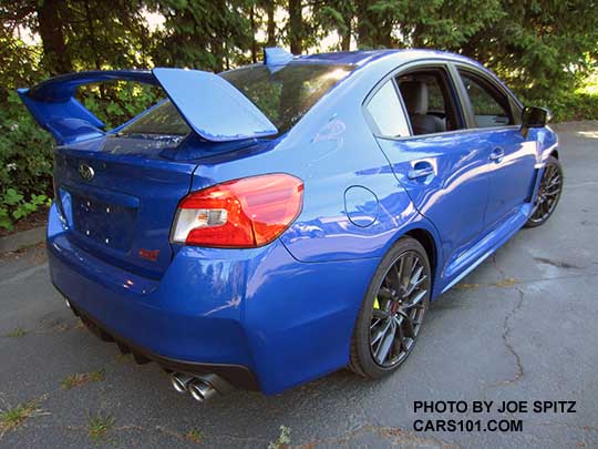 2018 WR Blue Subaru WRX STI Limited