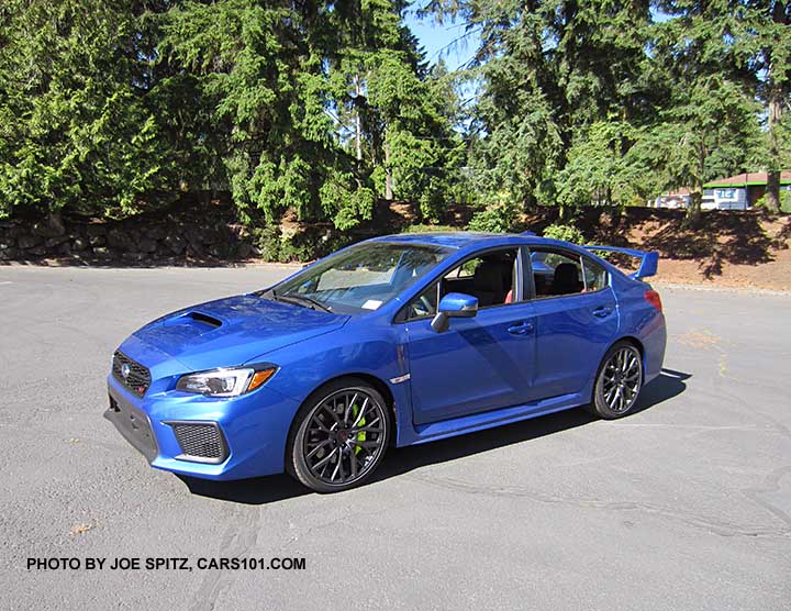 2018 WR Blue Subaru WRX STI Limited