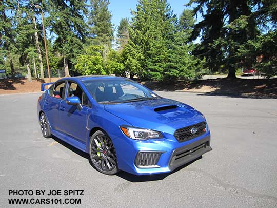 2018 WR Blue Subaru WRX STI Limited