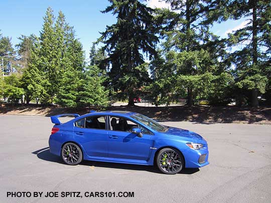 2018 WR Blue Subaru WRX STI Limited