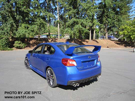 2018 WR Blue Subaru WRX STI Limited