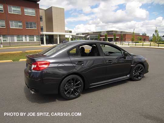 dark gray 2018 Subaru WRX Limited