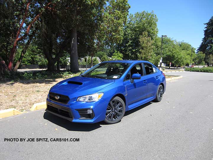 2018 Subaru WRX, WRBlue color