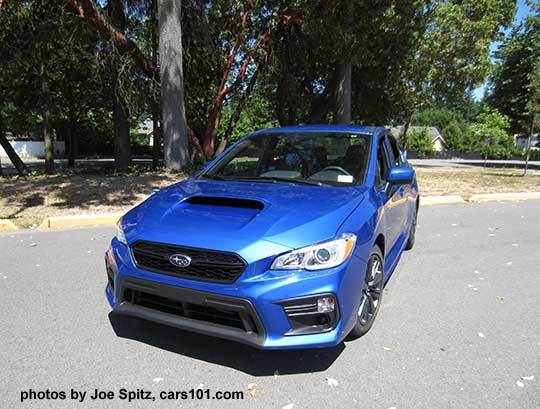 2018 Subaru WRX, world rally wr blue color shown