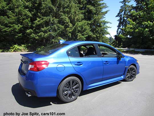 2018 Subaru WRX, wr blue color
