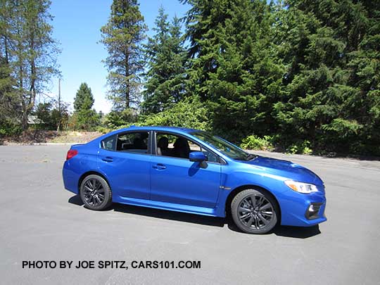 2018 Subaru WRX, wr blue color