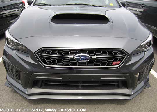 2018 Subaru WRX and STI optional front underspoiler. Dealer installed.