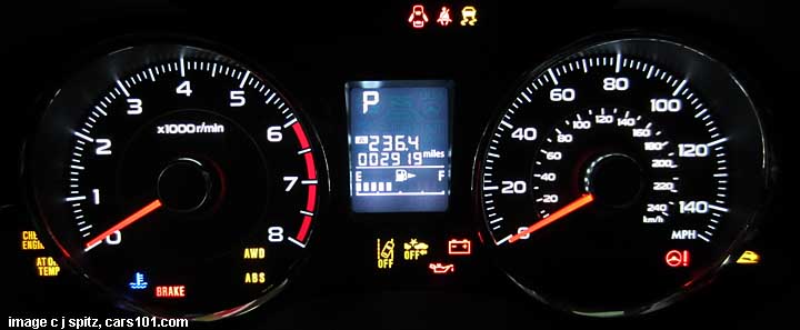 2014 forester touring upgraded dash instrument panel