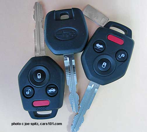2014 forester ignition and valet key