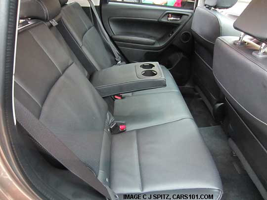 rear seat, 2014 forester 2.5X touring, limited with black leather