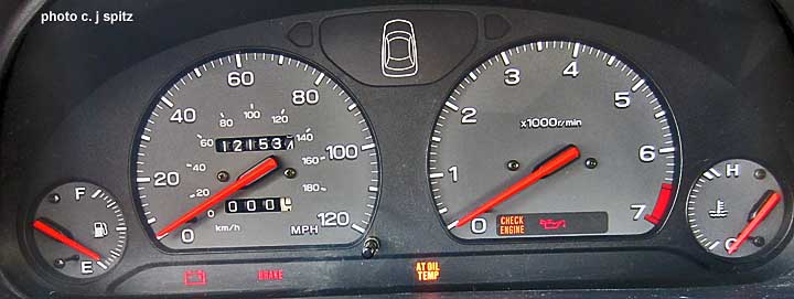 Subaru Dashboards Warning Lights